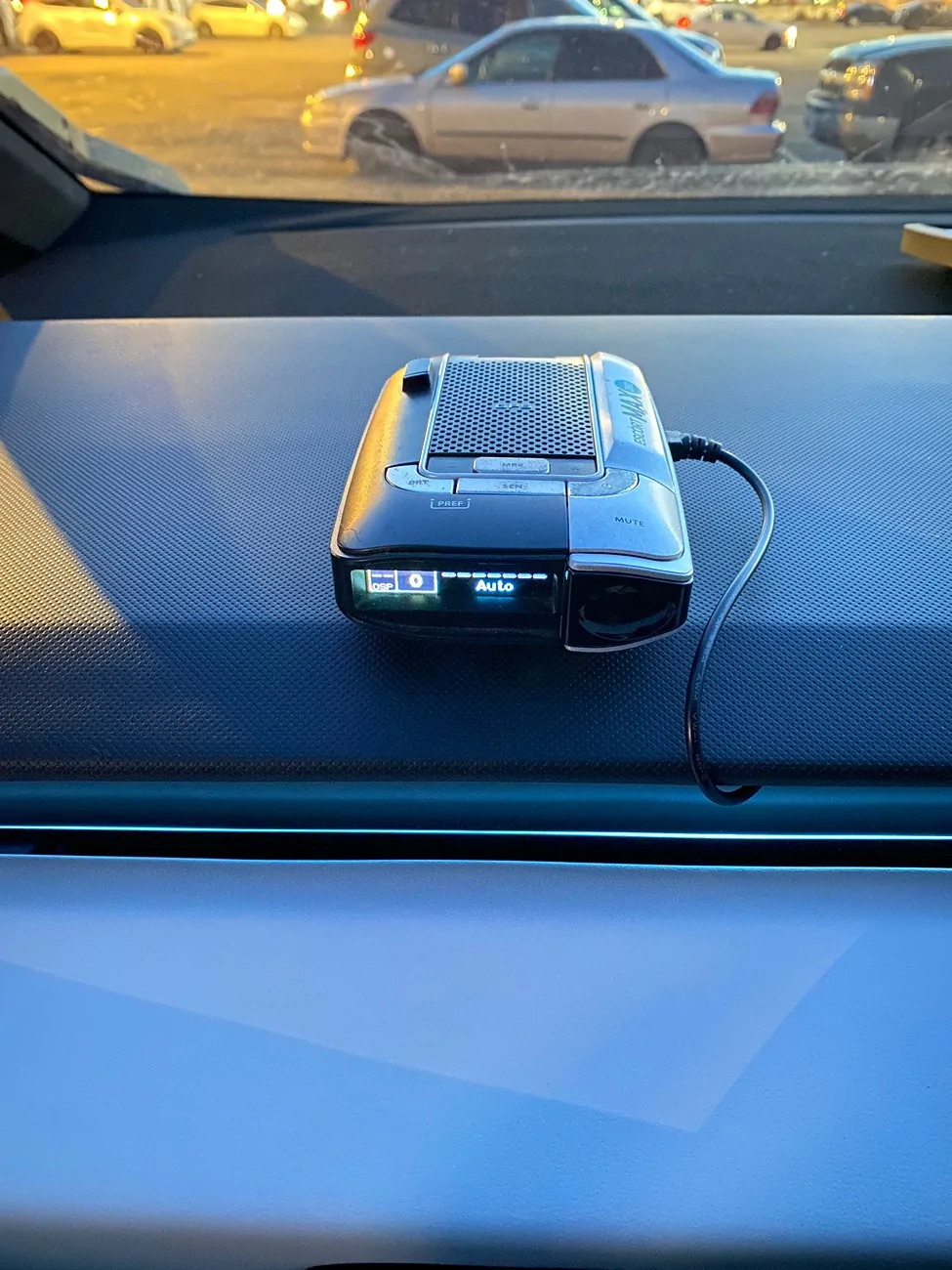 Tesla Cybertruck Perfect Radar Detector Mount!! IMG_7326