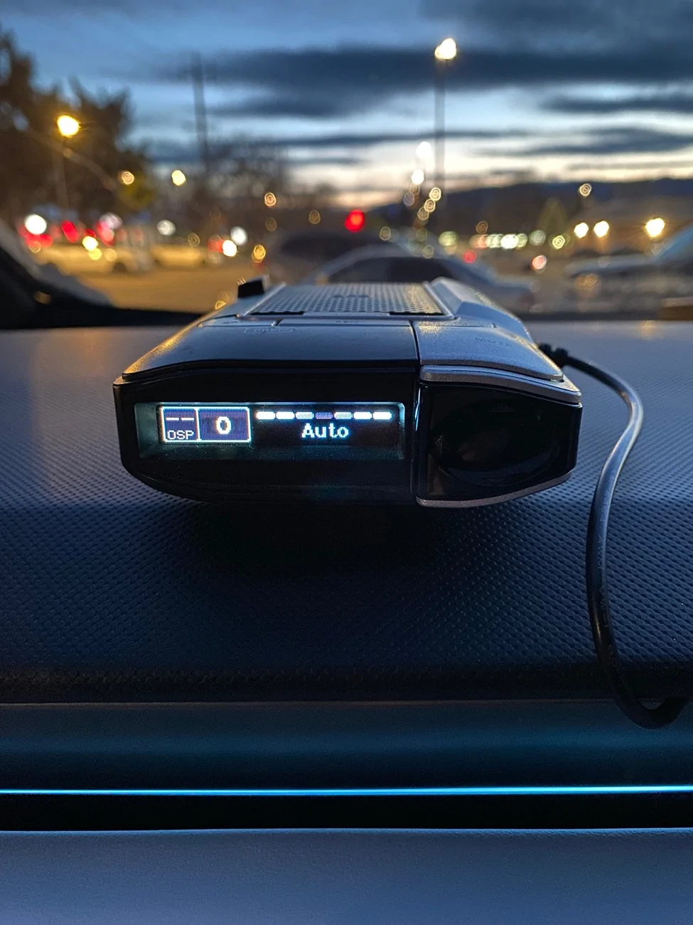 Tesla Cybertruck Perfect Radar Detector Mount!! IMG_7327