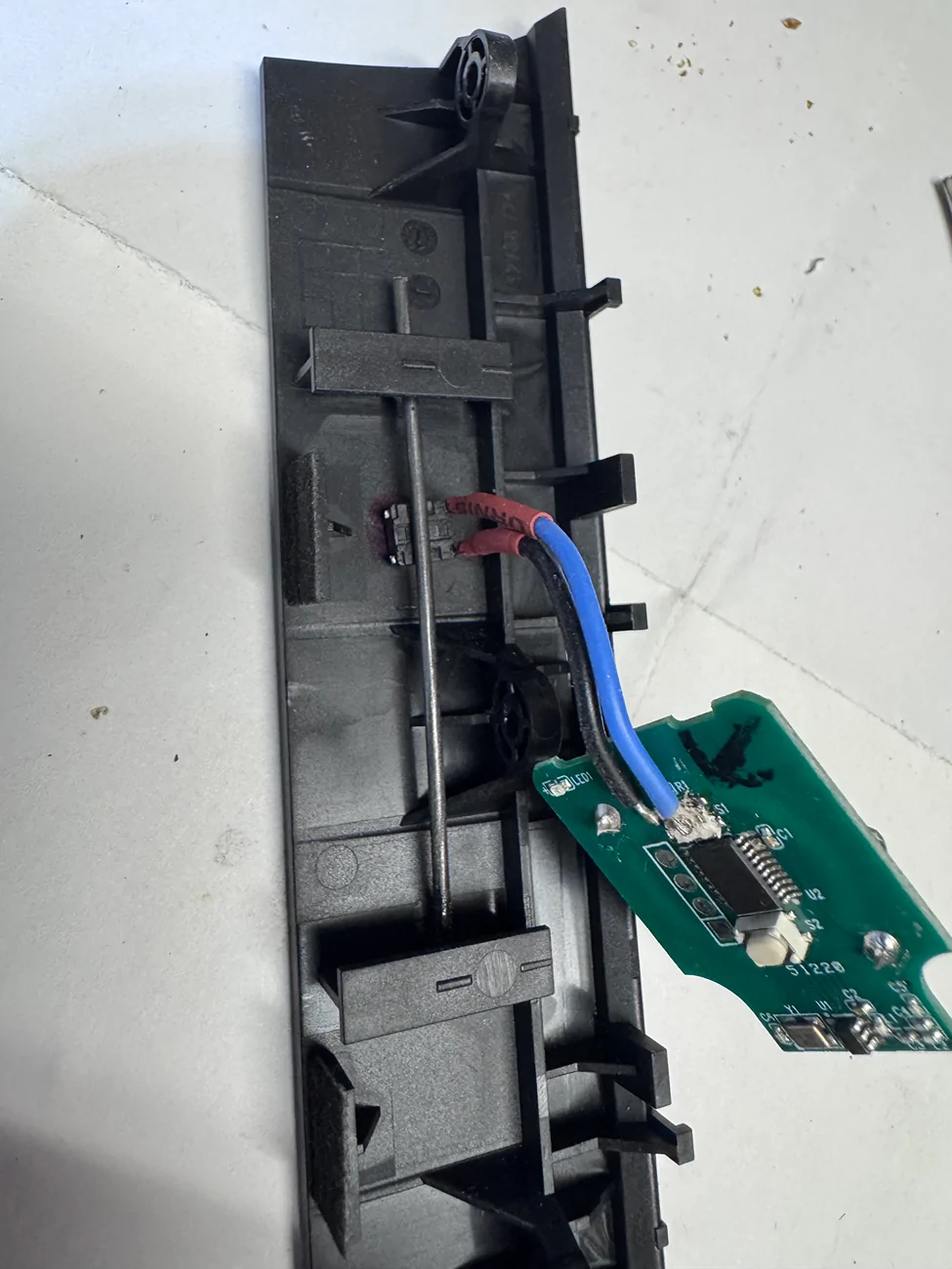 Tesla Cybertruck A Discrete Permanent Garage Door Remote install DIY tempImageKwAhk7