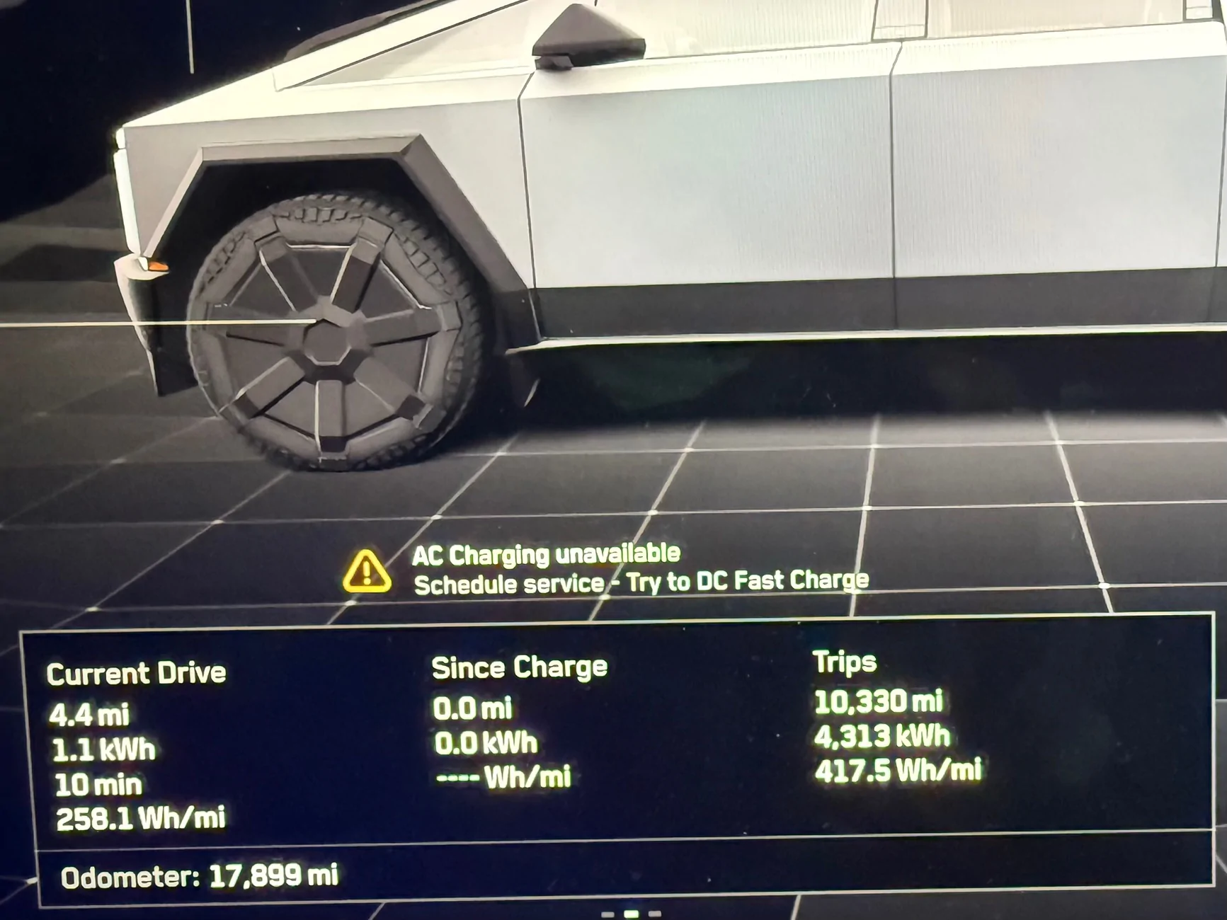 Tesla Cybertruck PCS failure and no parts... IMG_1418