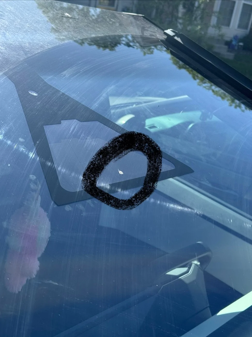 Tesla Cybertruck [Help] Debris trapped inside interior camera housing - FSD unavailable IMG_1791