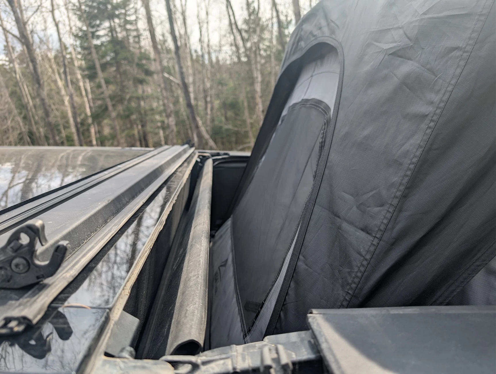 Tesla Cybertruck Cheap DIY tent alternative to Cybertent - Canadian Edition PXL_20260422_014851631.RAW-01