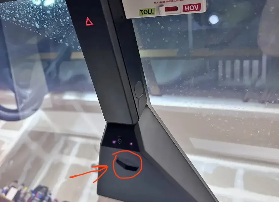 Tesla Cybertruck A Discrete Permanent Garage Door Remote install DIY 1776957180313-yy