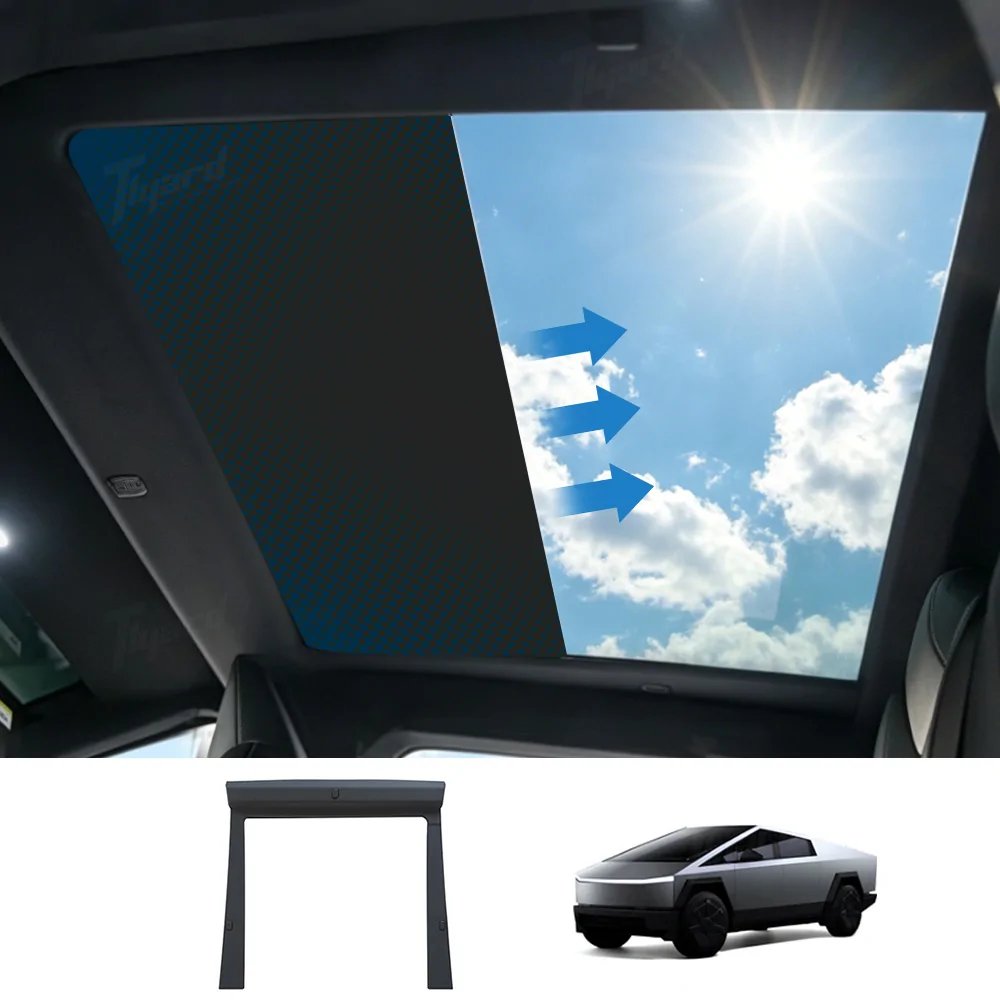 Tesla Cybertruck 𝐕𝐨𝐢𝐜𝐞 𝐂𝐨𝐧𝐭𝐫𝐨𝐥 𝐏𝐨𝐰𝐞𝐫 𝐒𝐮𝐧𝐬𝐡𝐚𝐝𝐞☀️-(𝟑𝟎% 𝐨𝐟𝐟) 1