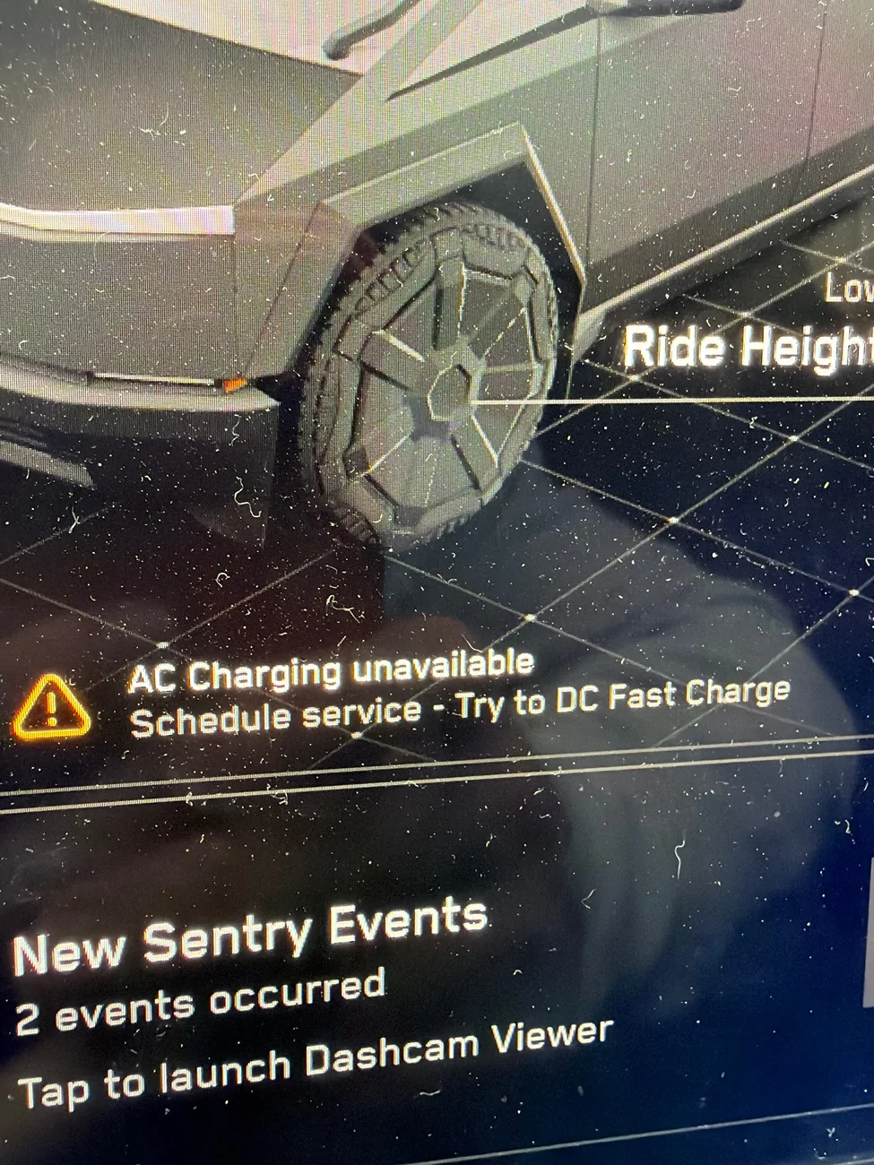 Tesla Cybertruck Dreaded PCS Failure IMG_0863