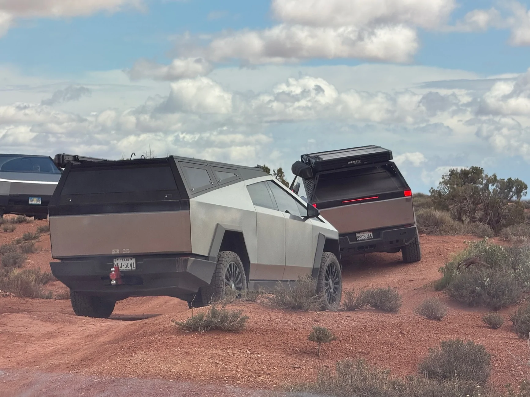Tesla Cybertruck Urander x DECKED in Moab with CyberTrex Events IMG_6707
