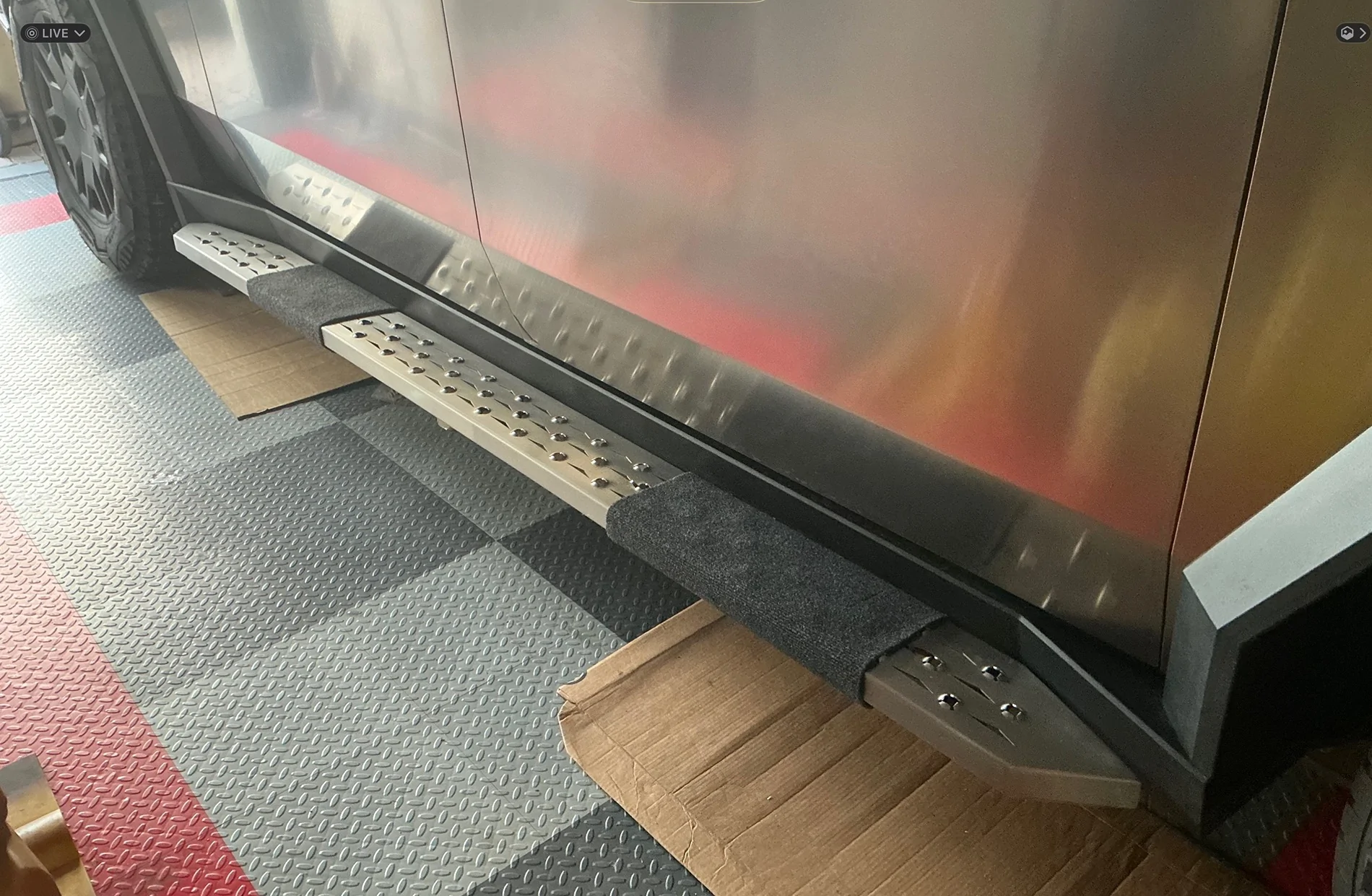 Tesla Cybertruck Running Boards - any downsides / drawbacks? IMG_2725