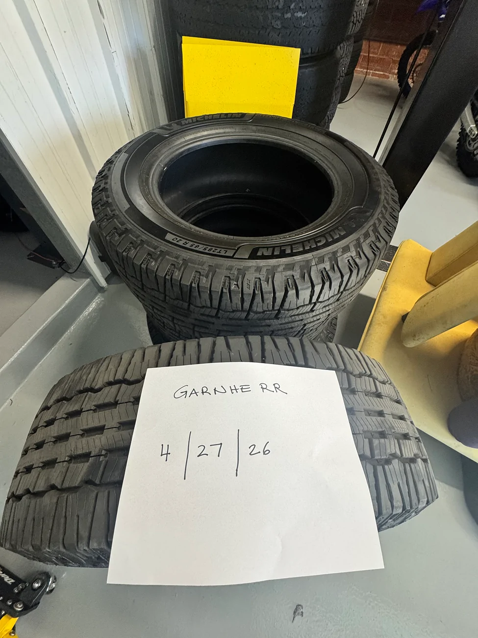 Tesla Cybertruck Michelin Defender LTX Platinum for sale tempImagewUHH0Q