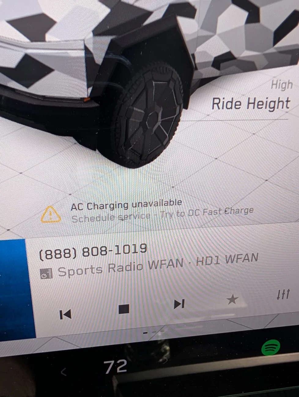 Tesla Cybertruck FSD v14.3.2 just dropped with 2026.2.9.9 update PXL_20260428_154619434