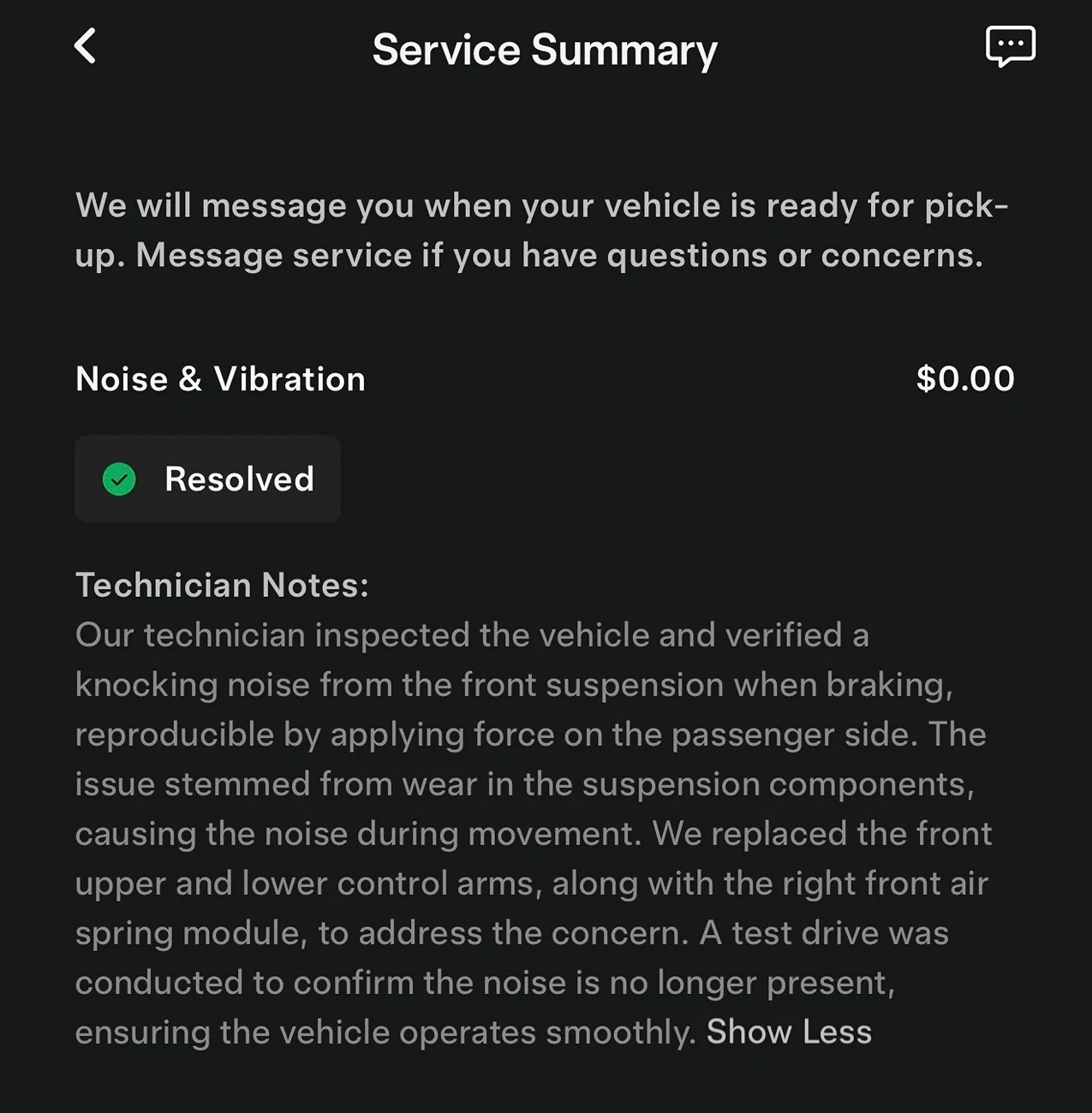 Tesla Cybertruck Front End Squeaking and Creaking IMG_3778