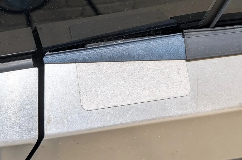 Tesla Cybertruck FOR SALE: Stainless Steel mirror delete covers, set of 2 2