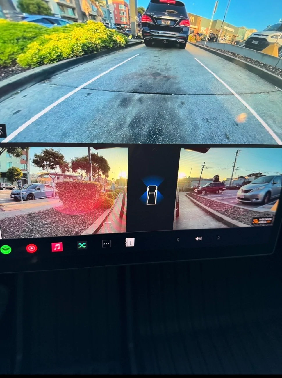 Tesla Cybertruck Left side fender camera glare IMG_2578