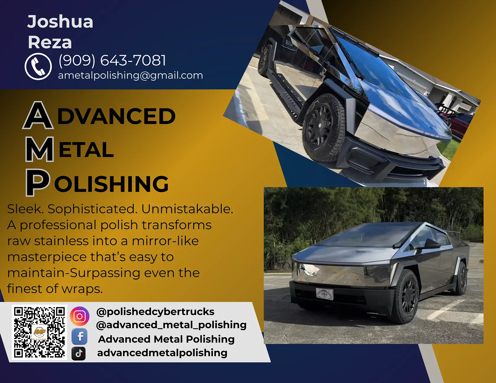 Tesla Cybertruck Polished over 50 Cybertrucks and they look better and better each time 5037