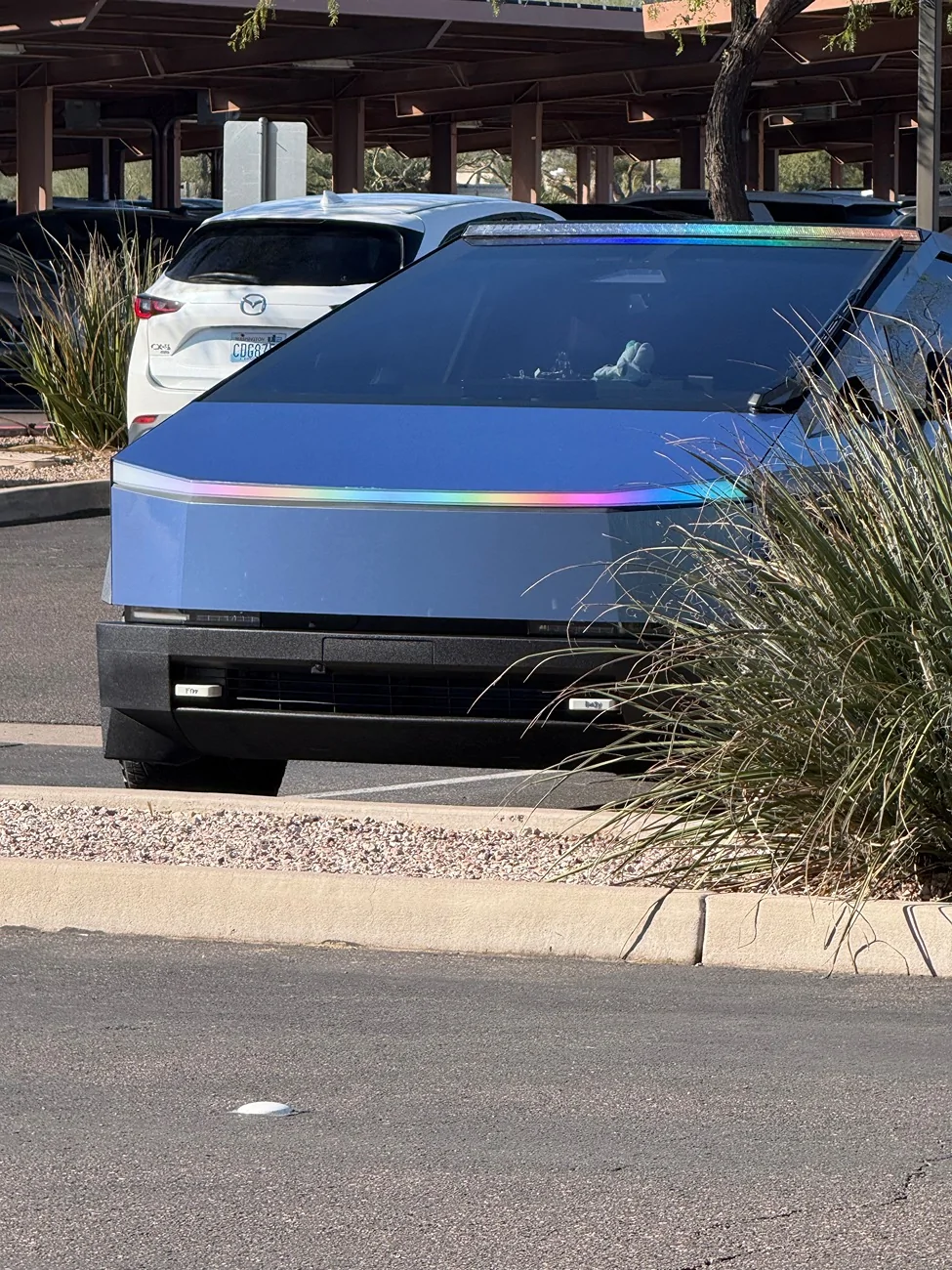 Tesla Cybertruck Cyber Bandit: The ultimate Cybertruck + Trans Am Wrap IMG_9324