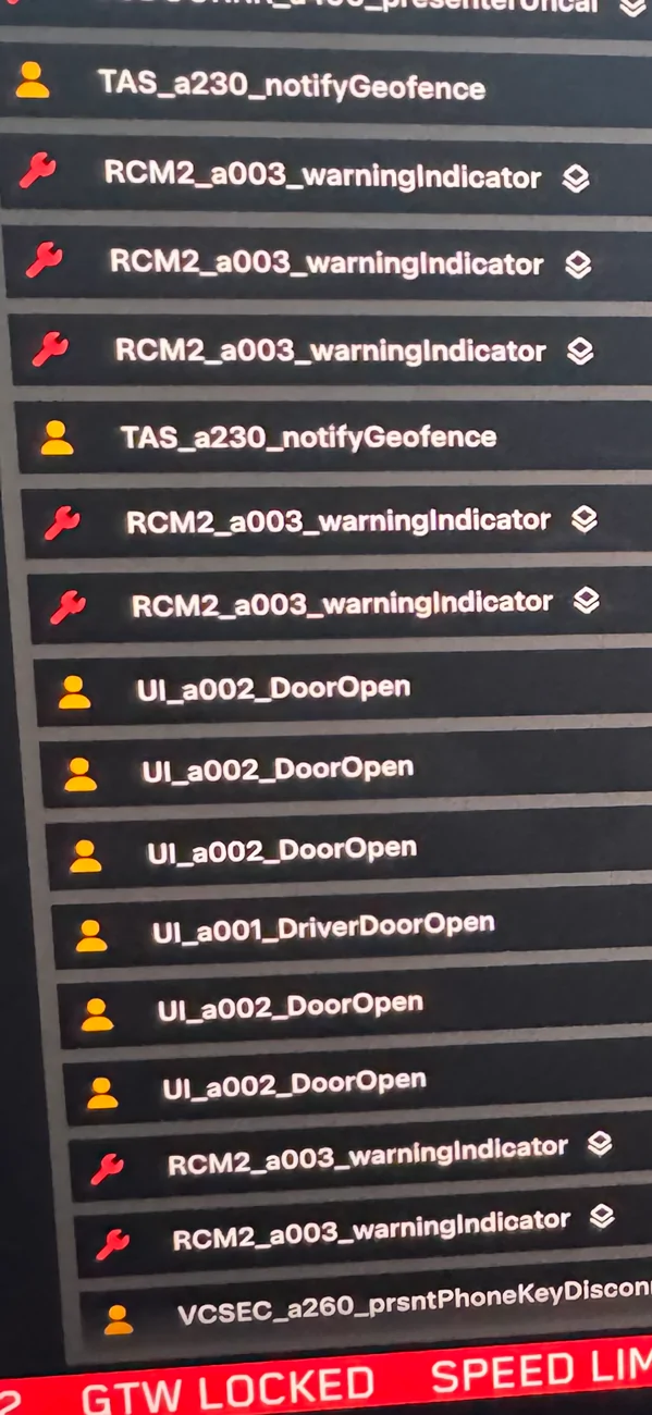 Tesla Cybertruck RCM2_a003_warninglndicator Every time I drive? IMG_2984