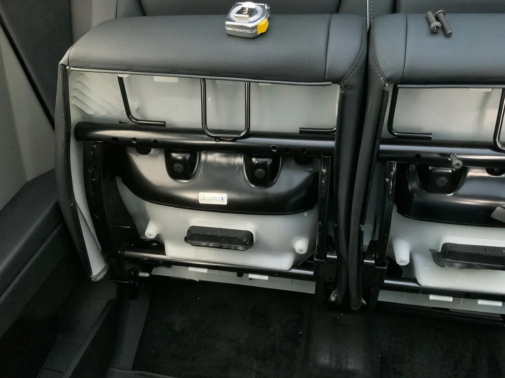 Tesla Cybertruck 2nd Row Underseat Molle / PALS Panels Storage DIY 1777870656700-ri