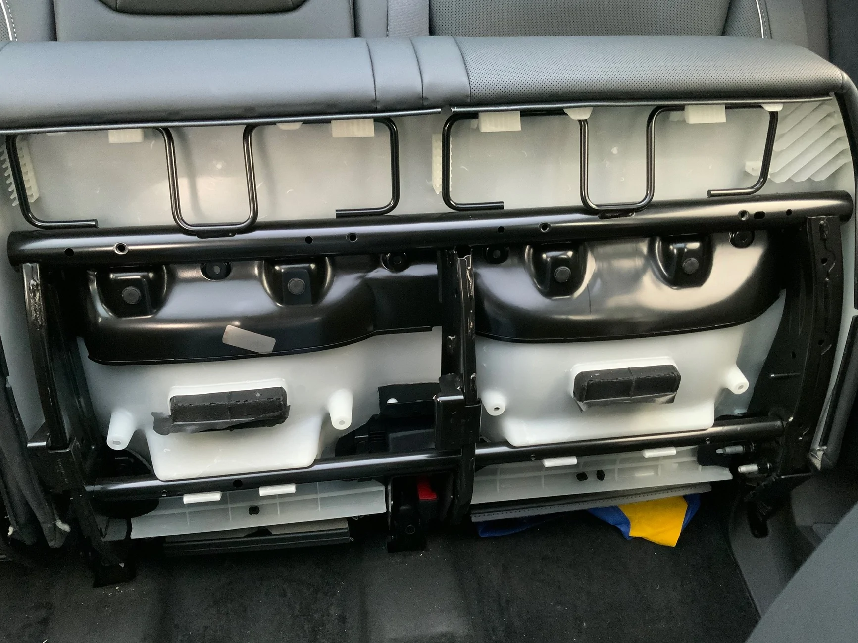 Tesla Cybertruck 2nd Row Underseat Molle / PALS Panels Storage DIY 1777870697527-g0
