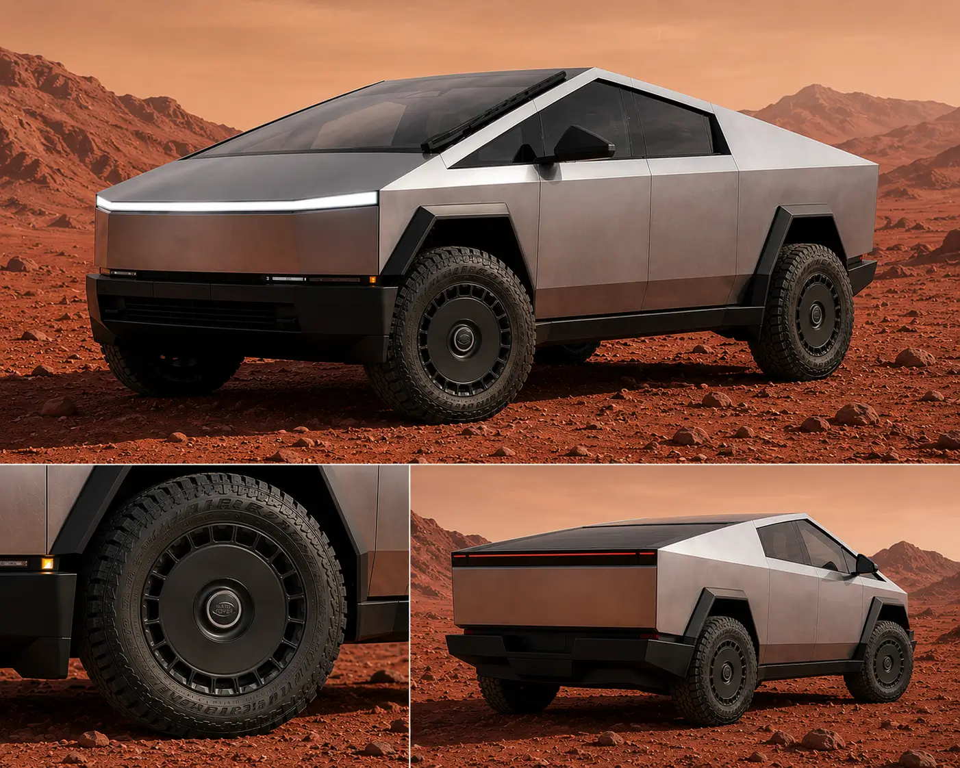 Tesla Cybertruck 285/75/18 Nokian Outpost NAT tires + 18" Atomic Wheels - my review / experience 82E545CF-AA94-41BD-B2D1-B64F604D5FA5