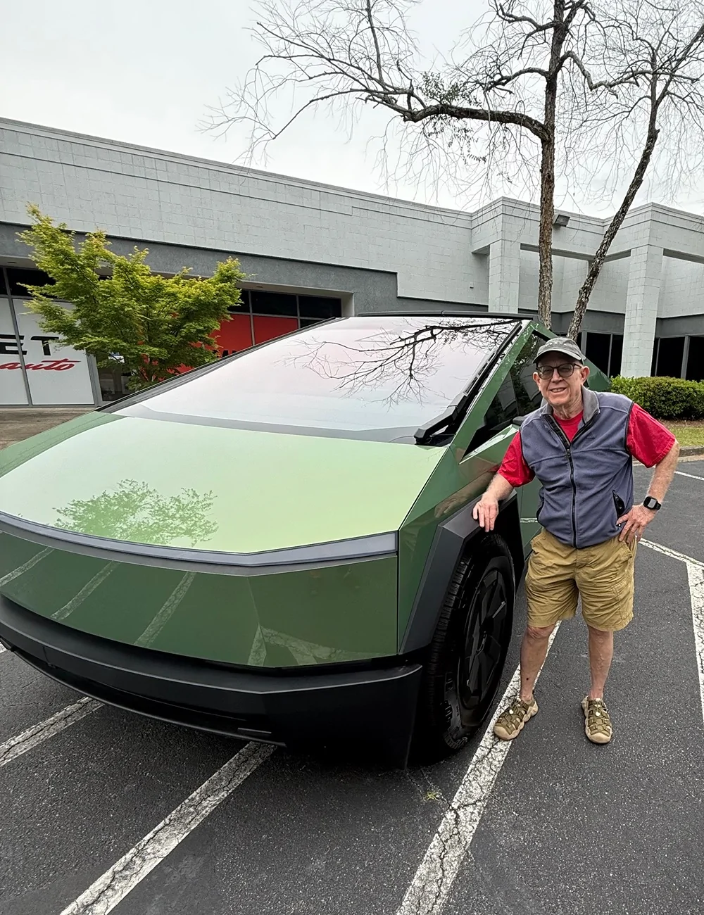 Tesla Cybertruck Newly PPF wrapped by Alset Auto Atlanta IMG_3141