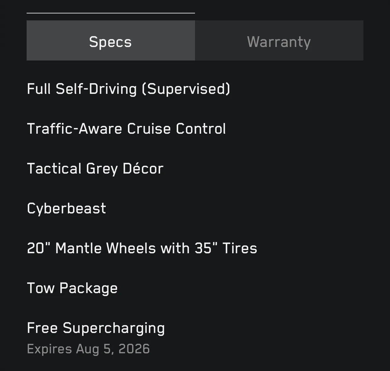 Tesla Cybertruck PCS parts - anyone get any dates yet? 1778336312275-ml