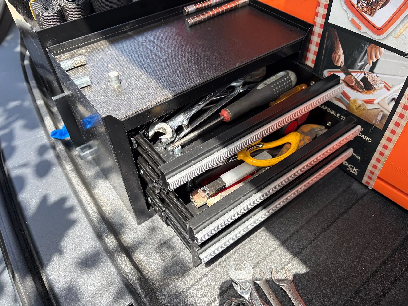 Tesla Cybertruck Toolbox For Frunk Storage IMG_6710