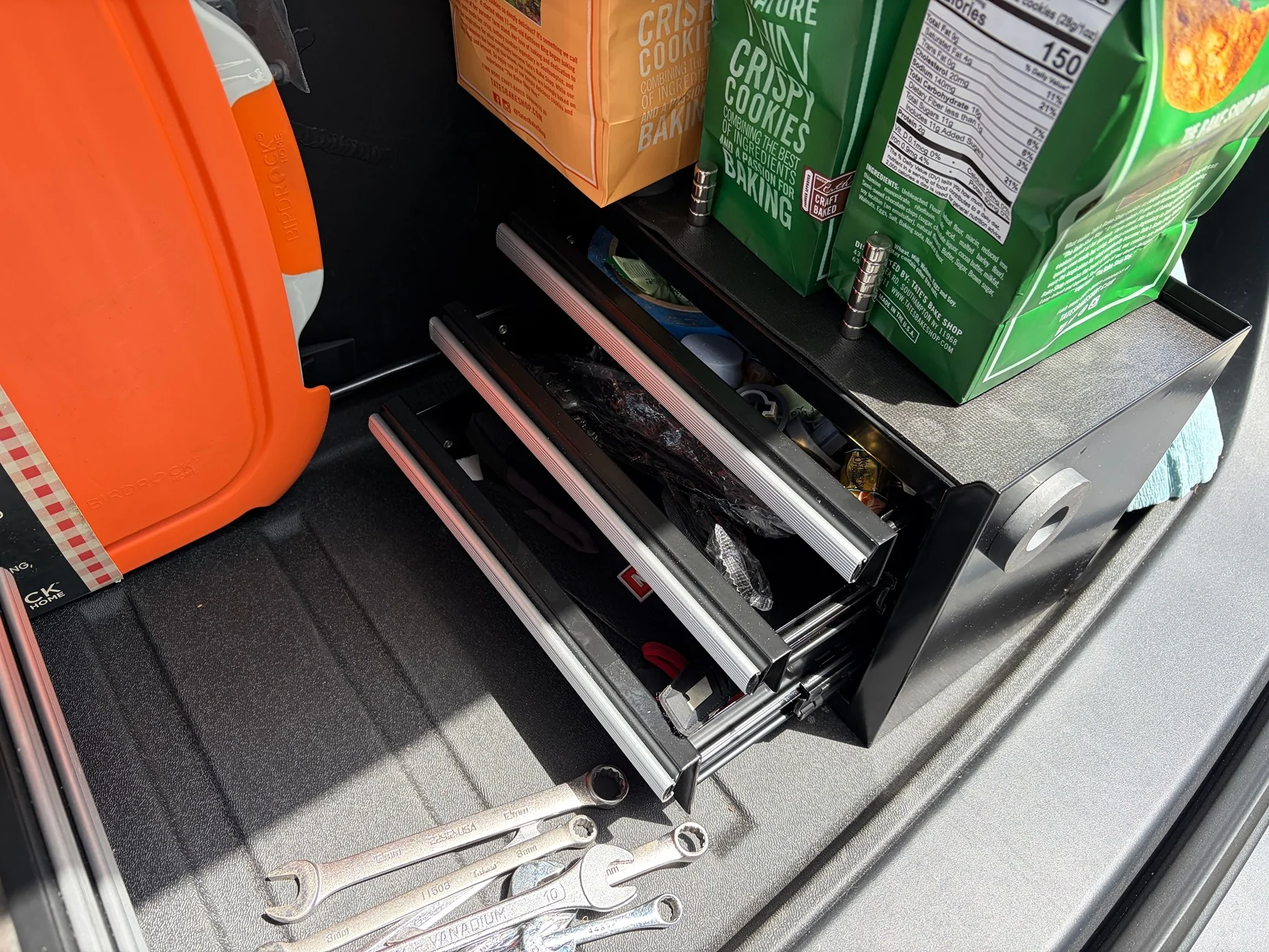 Tesla Cybertruck Toolbox For Frunk Storage IMG_6711