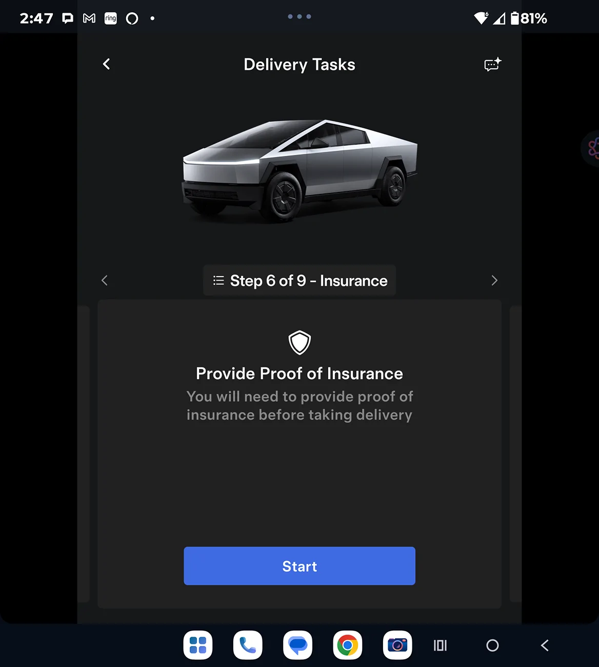 Tesla Cybertruck Has anyone RECEIVED a 2026 Cybertruck? Screenshot_20260509-144710_Tesla