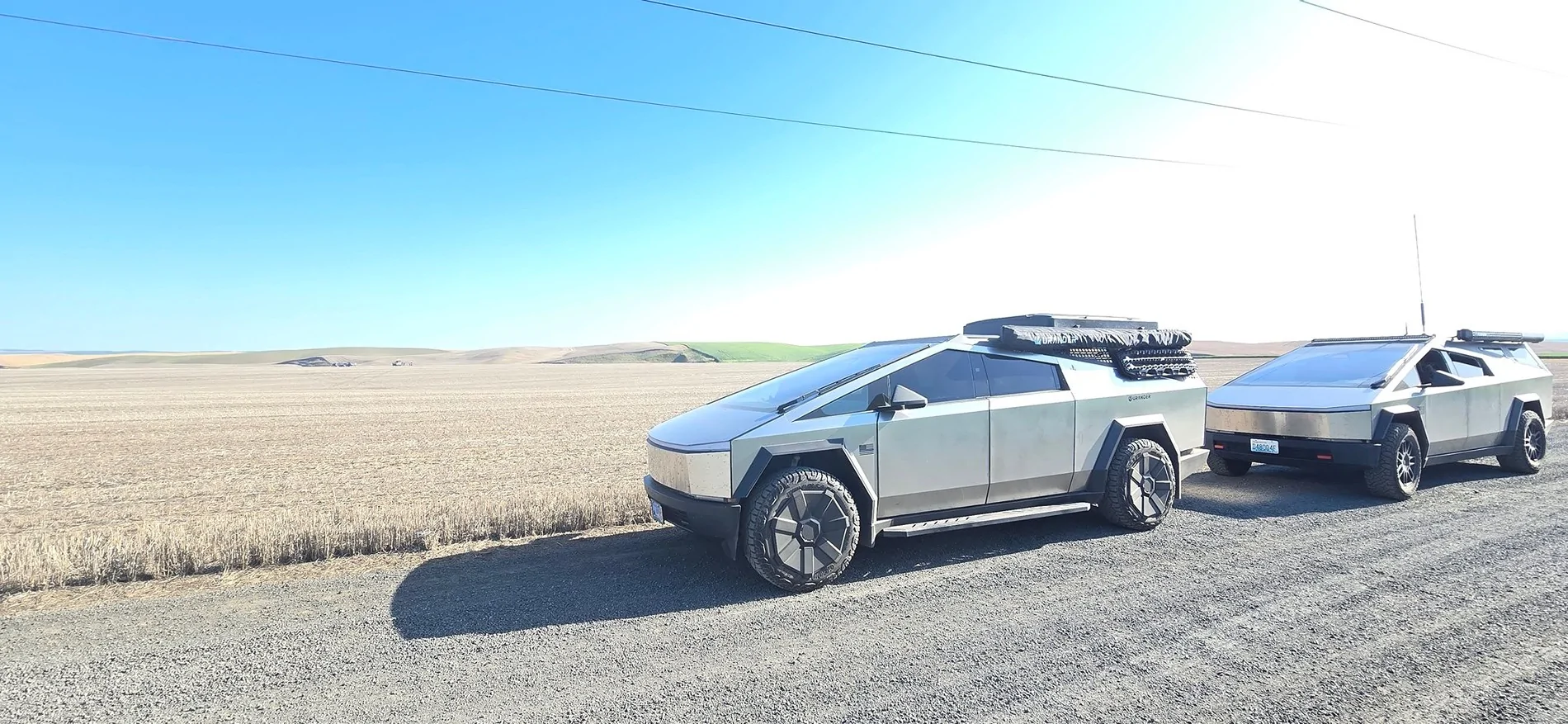 Tesla Cybertruck Urander Bed Cap Ideas & Setups IMG_8409