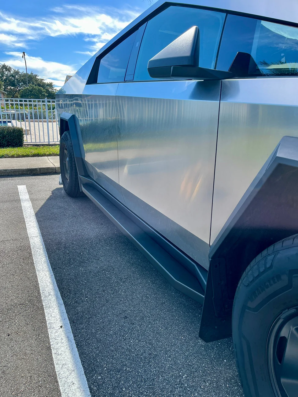 Tesla Cybertruck Who has the BEST running boards? Show us what you've got! IMG_4895