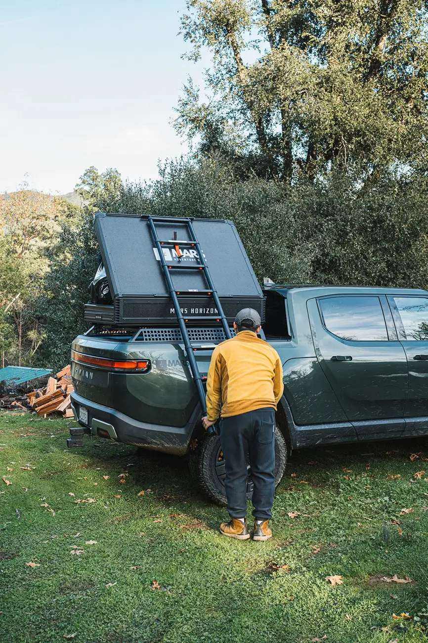 Tesla Cybertruck NEW: Horizon Rooftop Tent | Mars Adventure Gear | Cybertruck 1778690977348-of