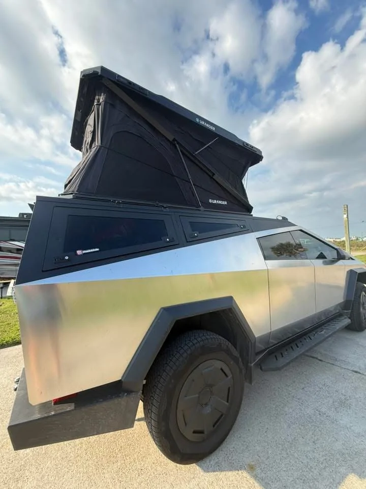 Tesla Cybertruck Video Walkthrough: Urander Bed Rack & Panoramic Tent in Action! IMG_8382