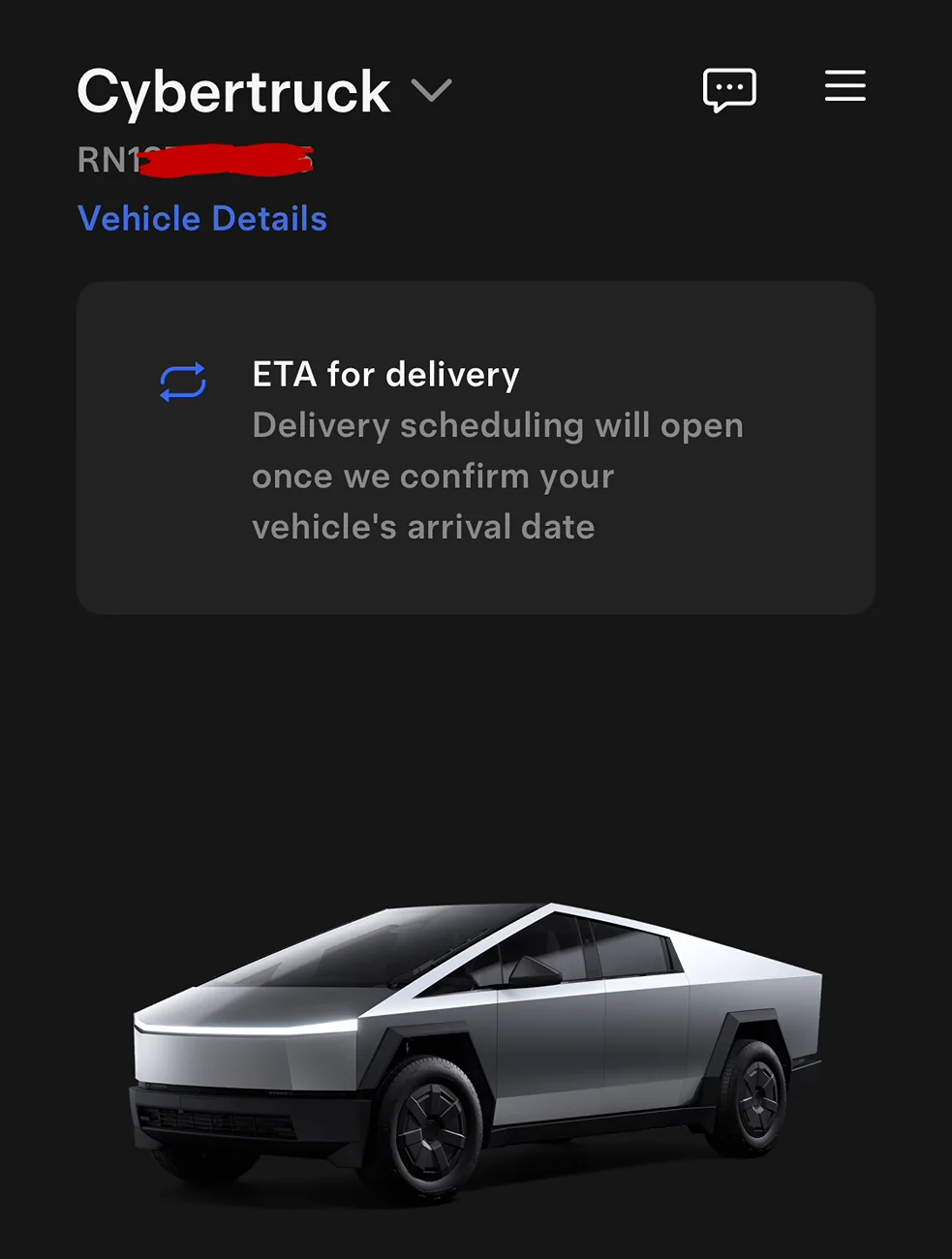 Tesla Cybertruck Has anyone RECEIVED a 2026 Cybertruck? IMG_1659