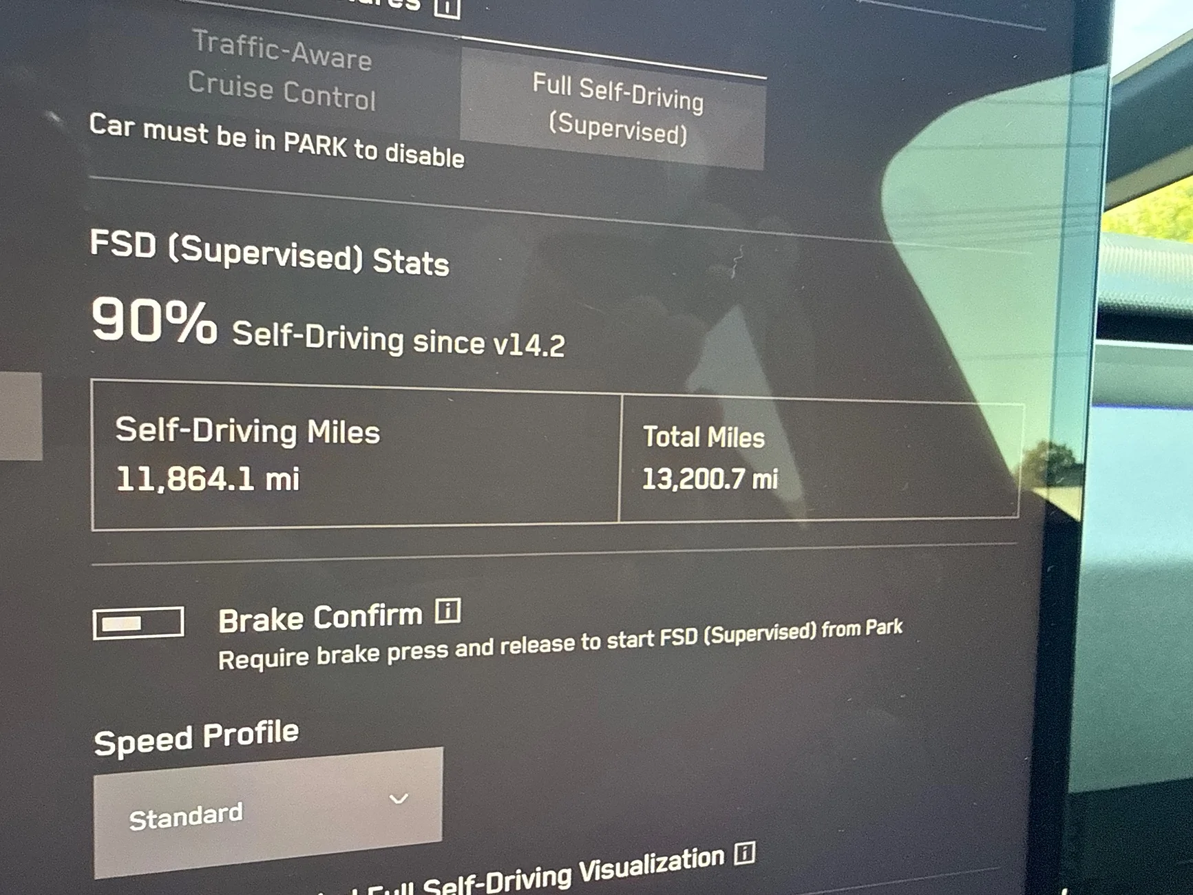 Tesla Cybertruck FSD hits 10 Billion miles driven! What’s your FSD % Usage? IMG_3008