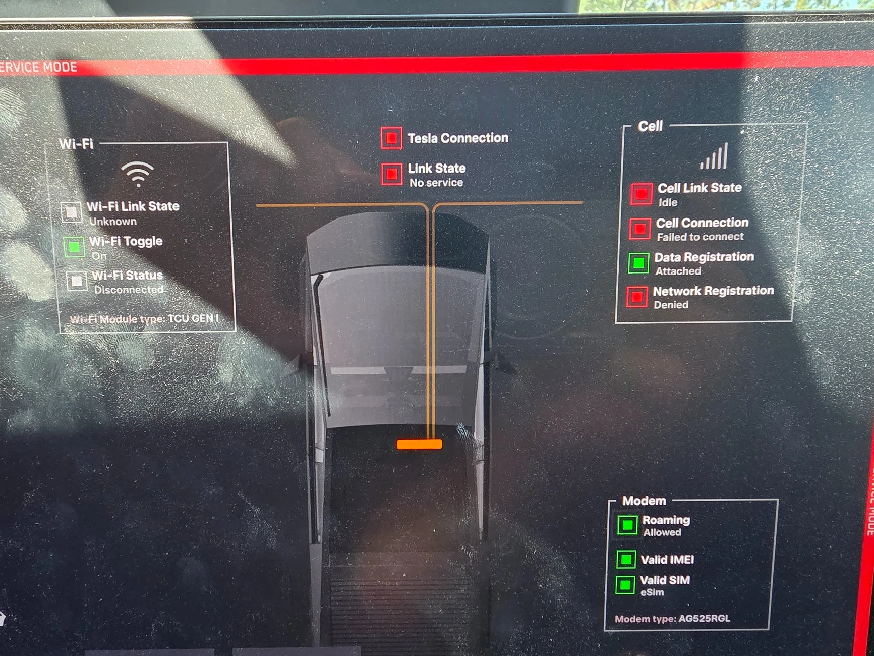 Tesla Cybertruck Sudden Rash of Network Connectivity Issues 10555