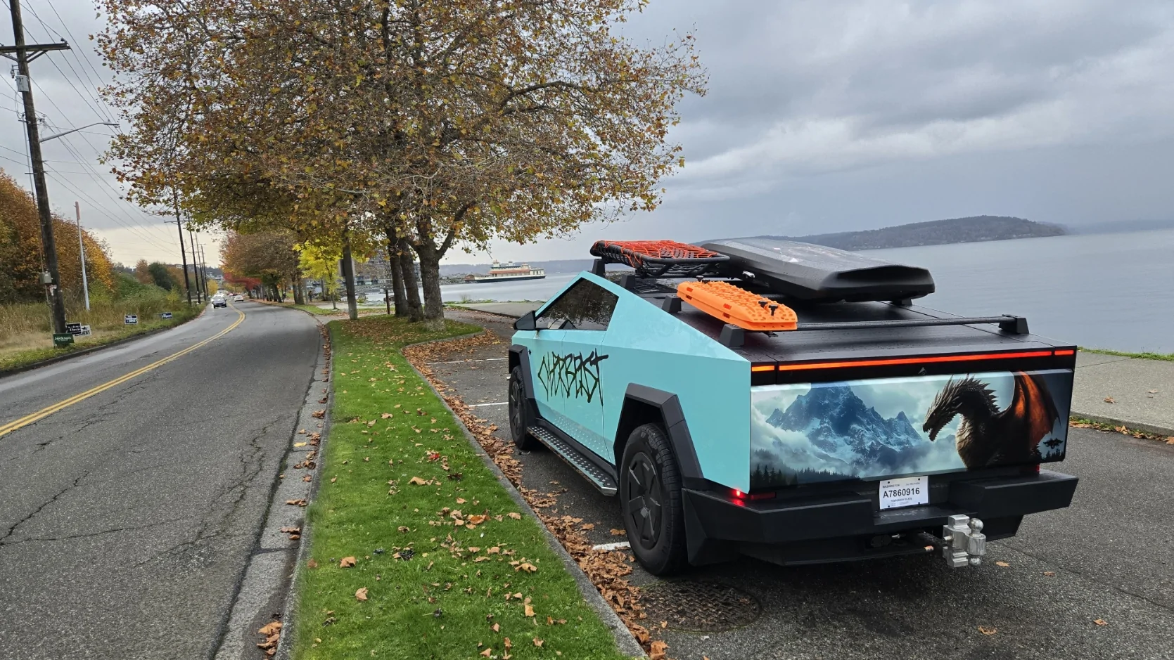 Tesla Cybertruck Who has the BEST running boards? Show us what you've got! 20241102_171828