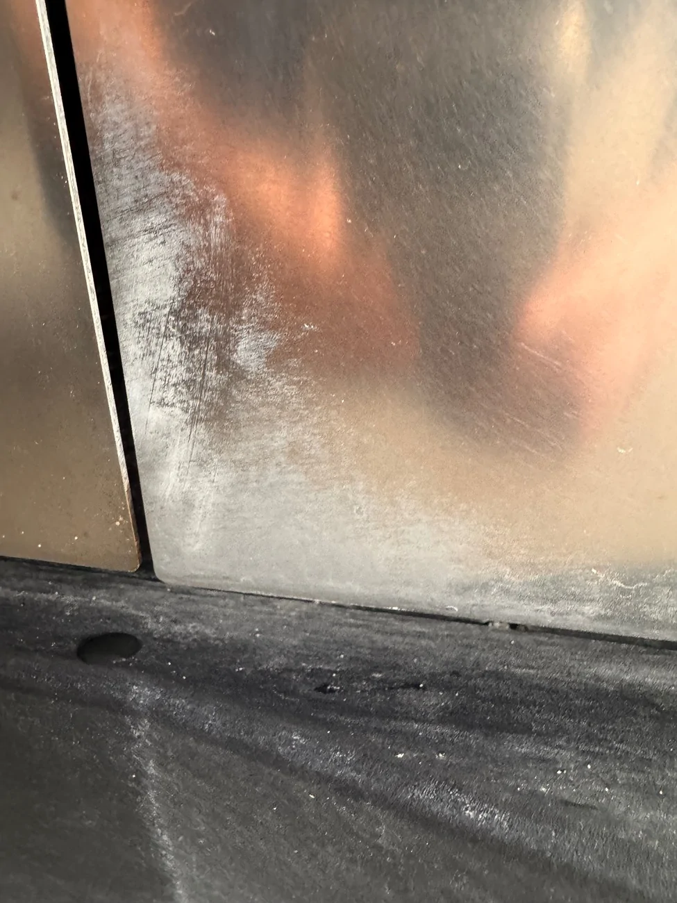 Tesla Cybertruck How to remove these salt stains after driving in winter? IMG_4414