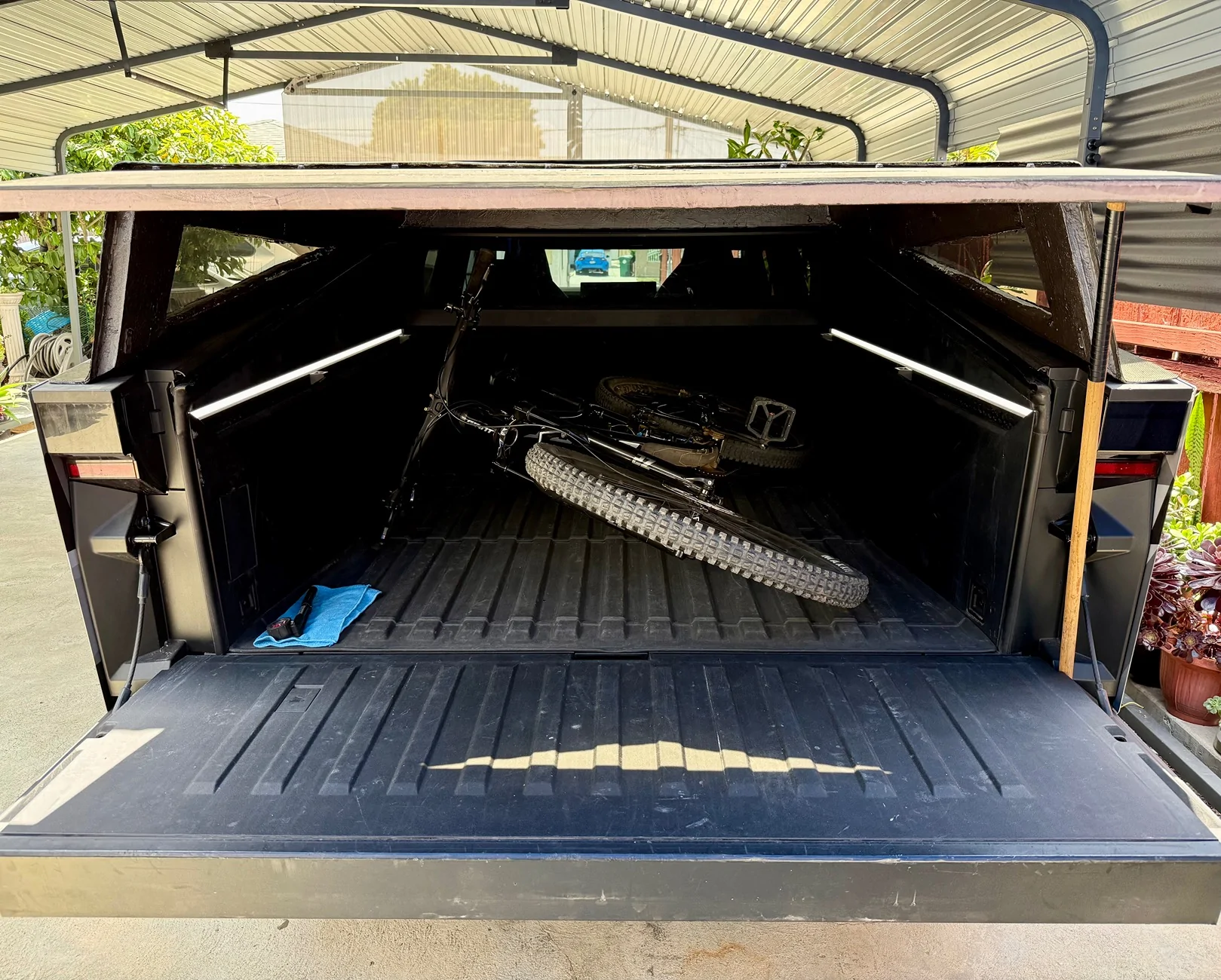 Tesla Cybertruck My DIY Insulated Geometric Cybertruck Camper Shell. Seeking Honest Feedback & Suggestions Wanted! IMG_3837