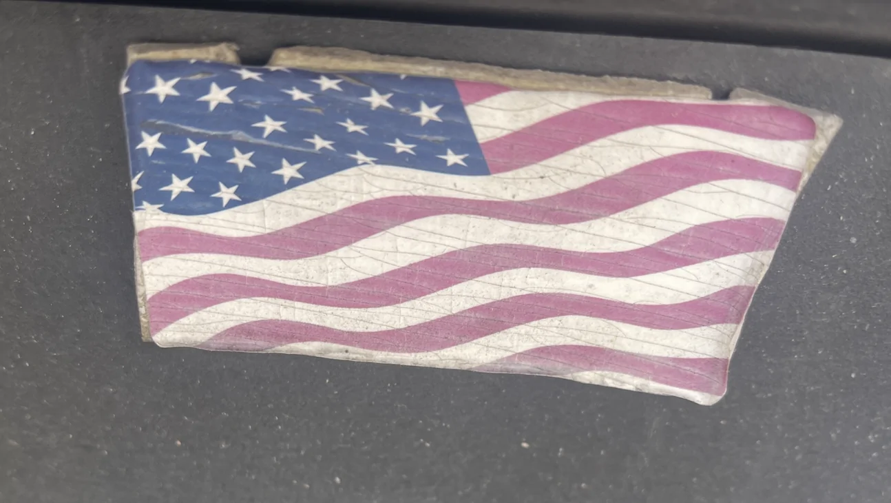 Tesla Cybertruck Bumper-tow cover American Flag sticker replacement Screenshot 2026-05-18 at 11.49.41