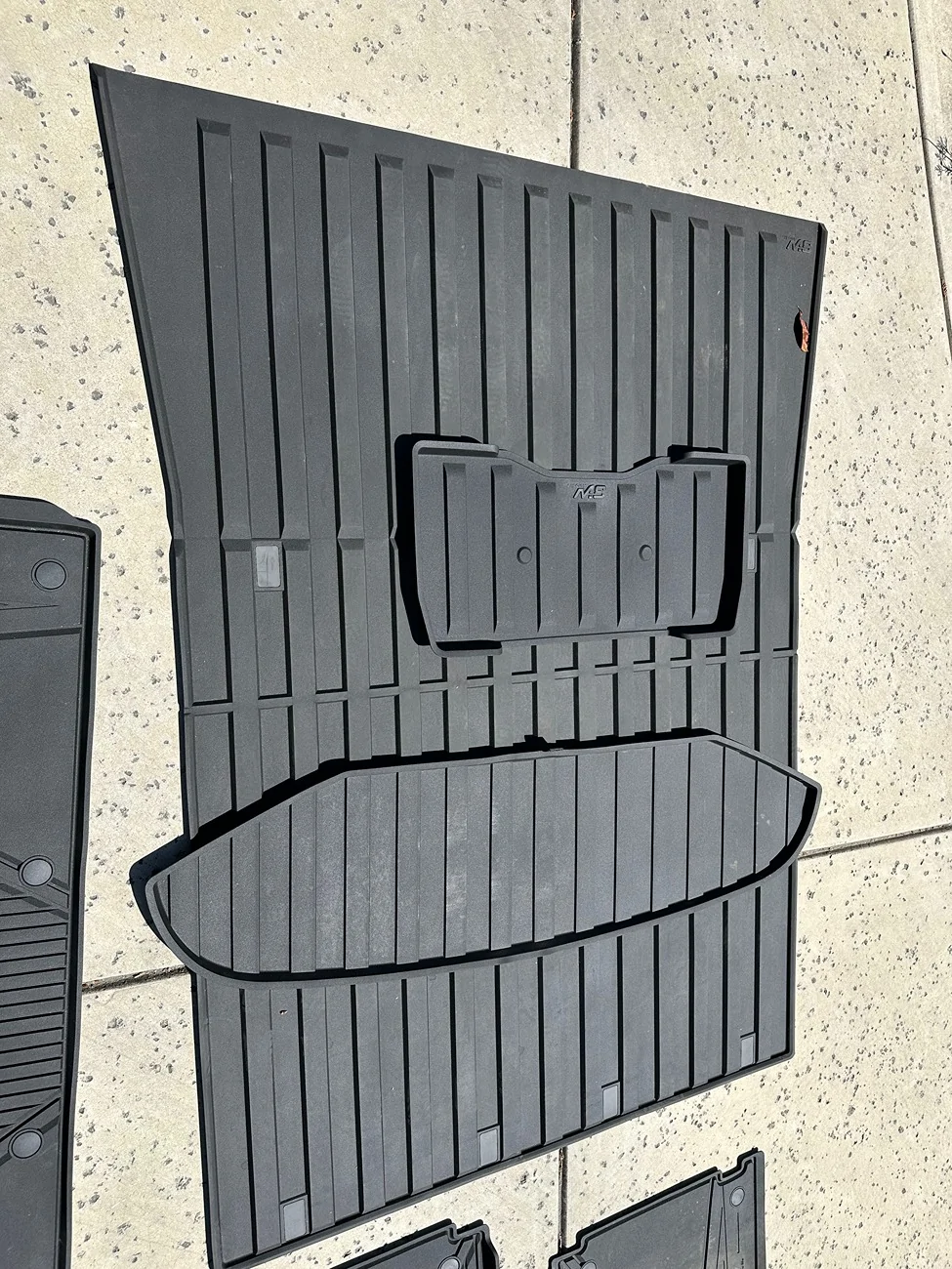 Tesla Cybertruck 3W Cybertruck Full Interior and Truck bed Mats IMG_3108