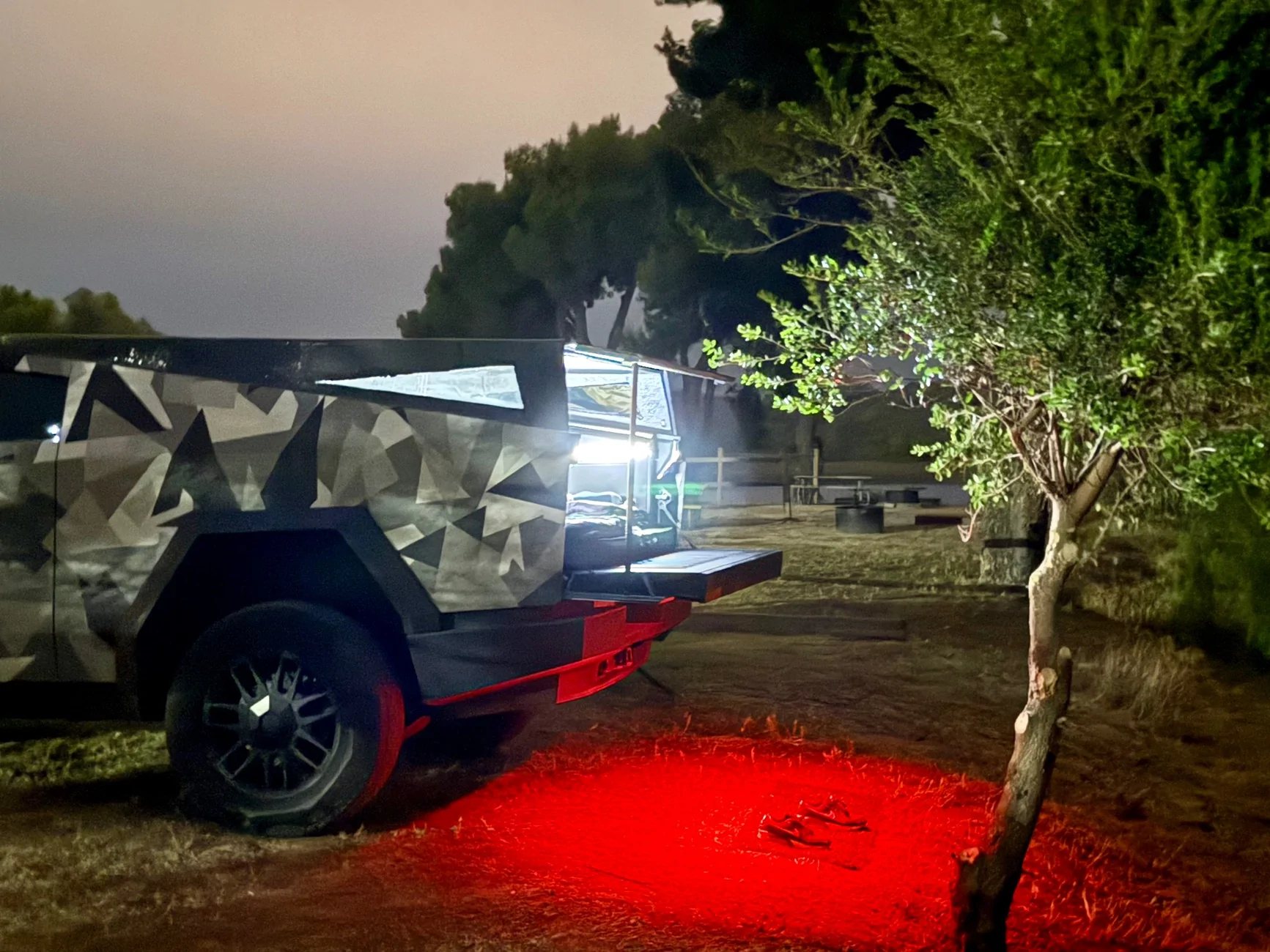 Tesla Cybertruck My DIY Insulated Geometric Cybertruck Camper Shell. Seeking Honest Feedback & Suggestions Wanted! IMG_3744
