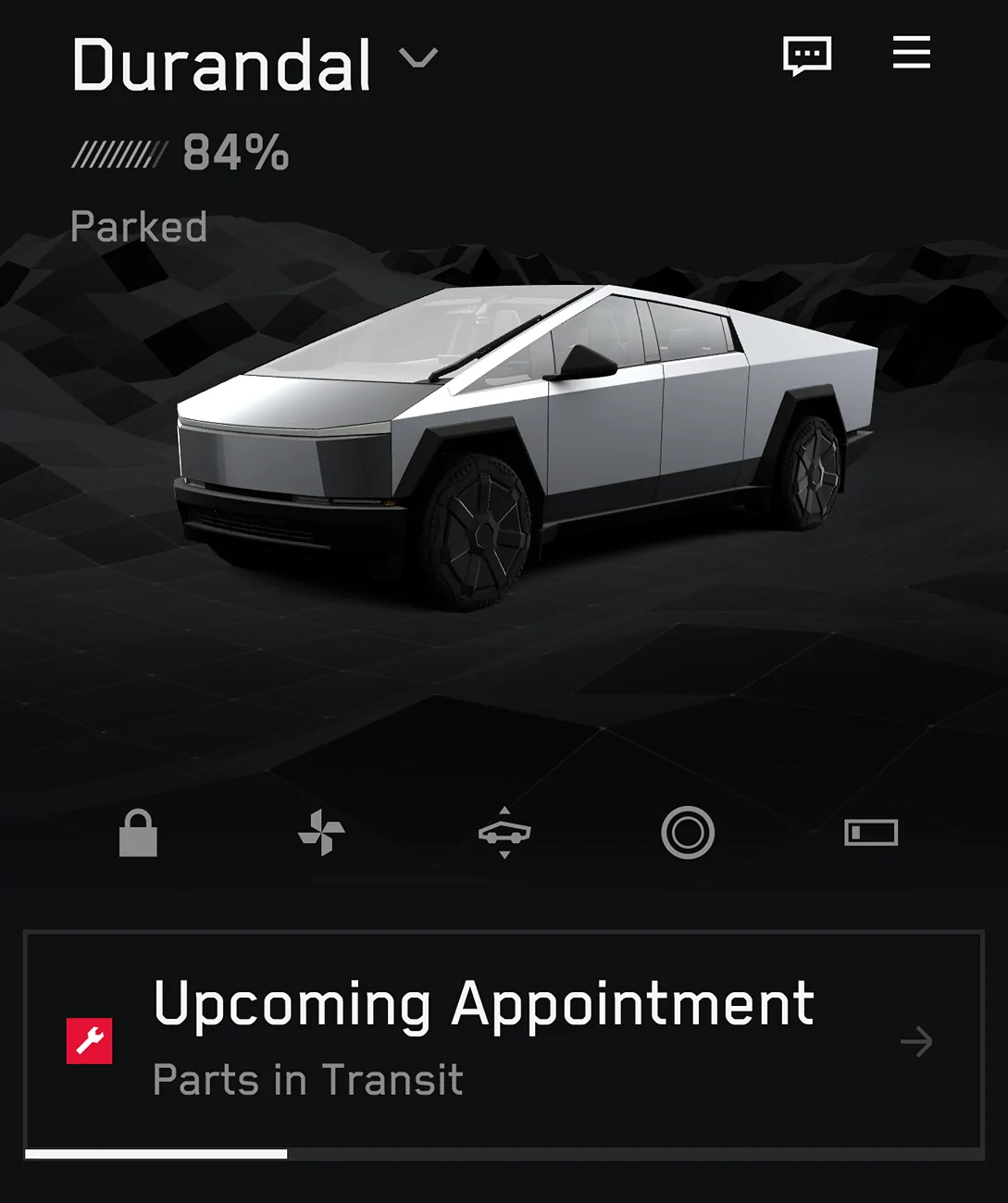 Tesla Cybertruck PCS part waiting time IMG_1322
