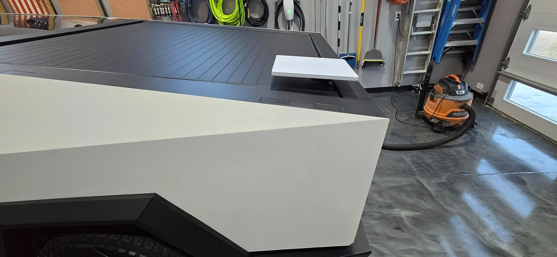 Tesla Cybertruck Vault Storage - what do you carry in your bed at all times?? Show me yours and I'll show you mine 20251022_164109