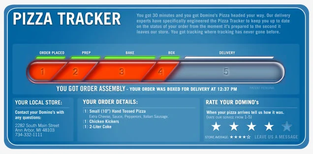 Tesla Cybertruck Base AWD CT availability dominos pizza tracker