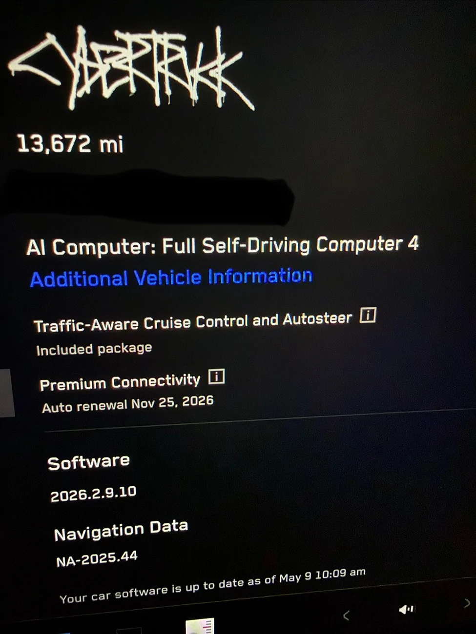 Tesla Cybertruck Does anyone have Autosteer in their Cybertruck and does it work? IMG_8860