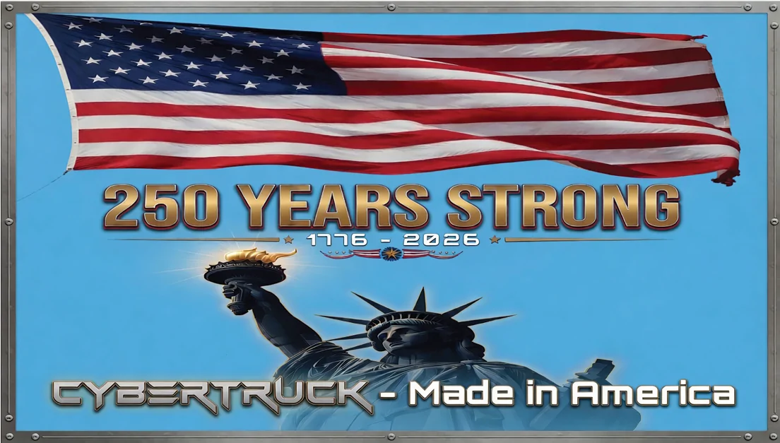 Tesla Cybertruck Check it out - Celebrating America's 250th CT_America_250th_Orig