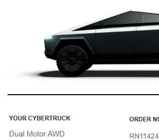 Tesla Cybertruck $59k Base Dual-Motor AWD Cybertruck Begin Delivery! 1779403546966-uy