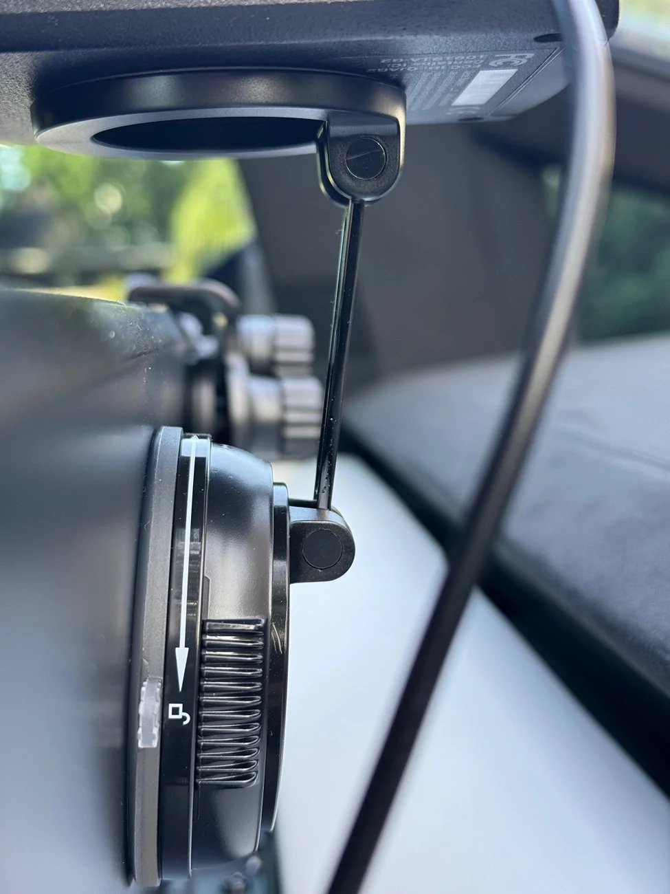 Tesla Cybertruck Perfect Radar Detector Mount #2 IMG_5269