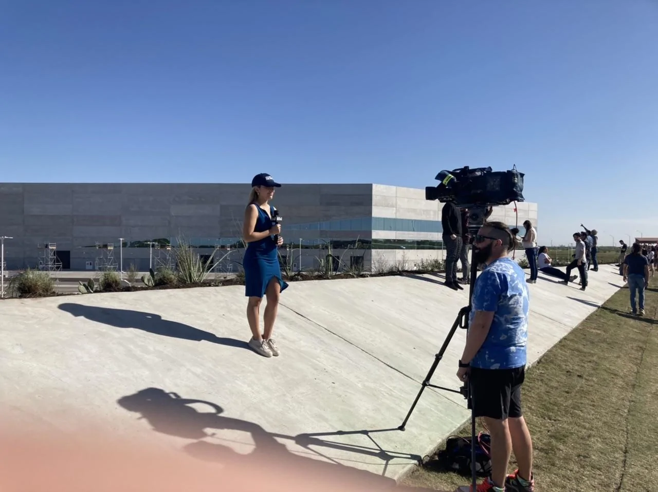 Tesla Cybertruck MULTIPLE Cybertrucks on site at Giga Texas this morning for Cyber Rodeo! D21F6E14-AD20-4887-9733-E1FC209A32E2