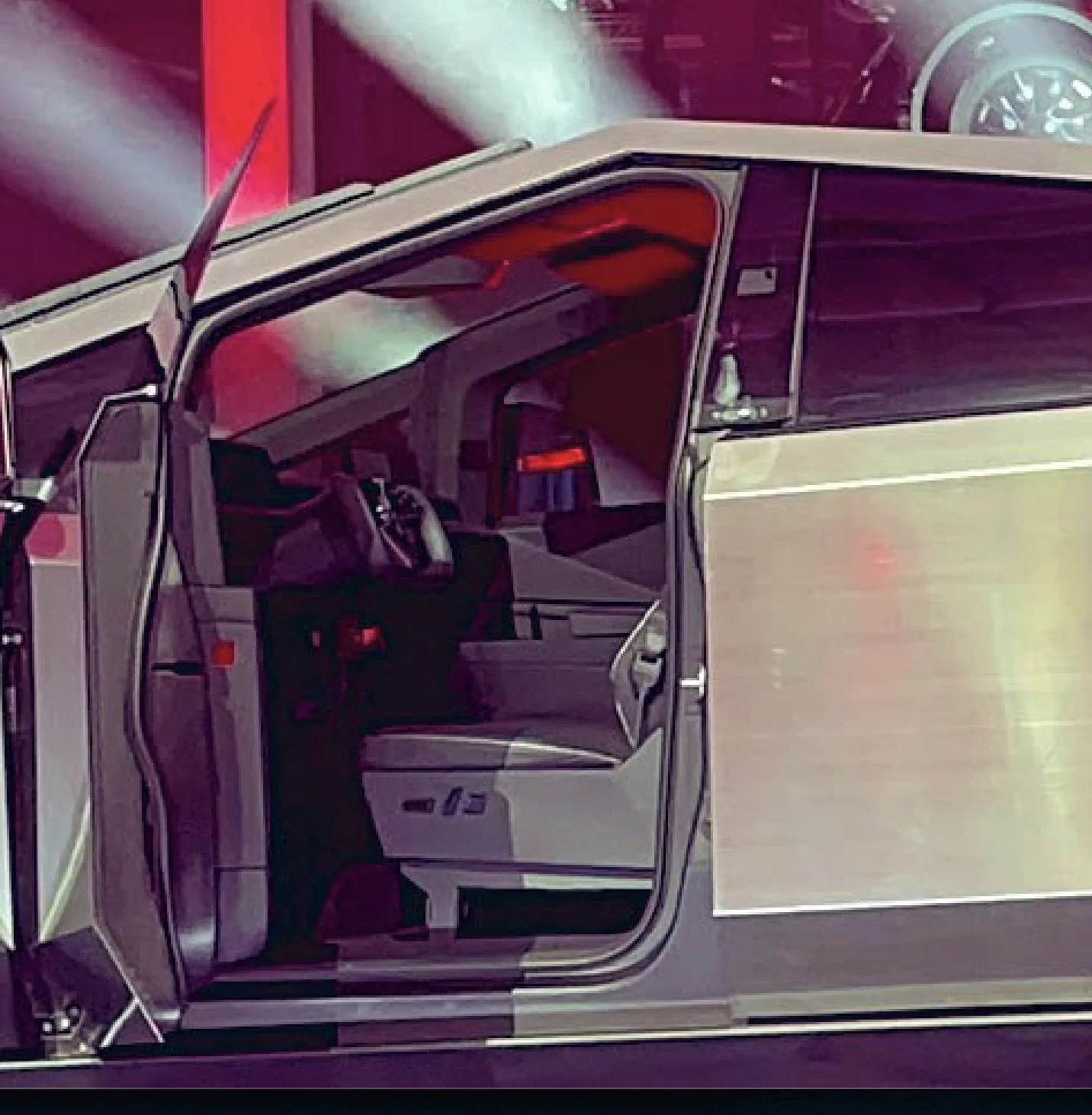 Tesla Cybertruck Cybertruck Makes Appearance @ Cyber Rodeo! 1649390687279