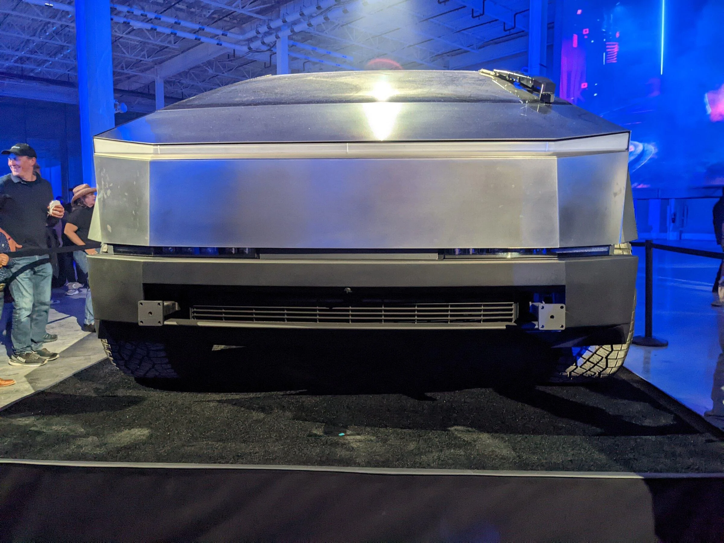 Tesla Cybertruck Cybertruck Makes Appearance @ Cyber Rodeo! PXL_20220408_031253251